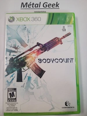 Bodycount Xbox 360 CIB EN/FR Tested Free Shipping in Canada !! - Image 1 of 4