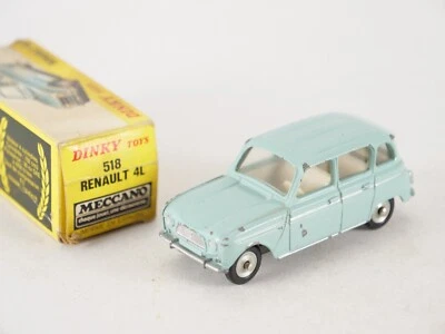 Dinky Toys F N° 518 Renault 4L 1/43 In Scatola - Immagine 1 di 4
