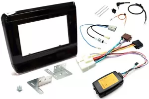 Isuzu D-Max (ab 2020) Doppel DIN Stereo Upgrade Fitting Kit (KLAVIER SCHWARZ) - Bild 1 von 1