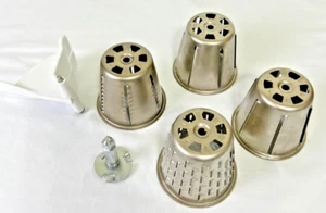 Kitchenaid Mixer RVSA Rotor Schneider/Zerkleinerer ERSATZ Kegel & Welle & Schieber - Bild 1 von 15