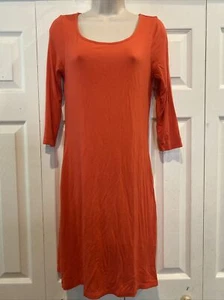 Stylish 1/2 Sleeve Old Navy Peach Dress Size Small - Picture 1 of 4