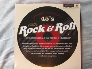 Vintage 1960s Rock Roll 10 Classic Tunes 45 rpm Vinyl Record Box Set 5 NM VG+ - Picture 1 of 1