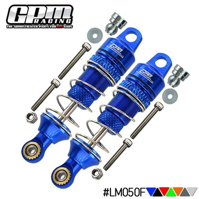 GPM Aluminum Front Spring Dampers For LOSI 1/18 Mini-T 2.0 1/16 Mini-B - Image 1 of 4