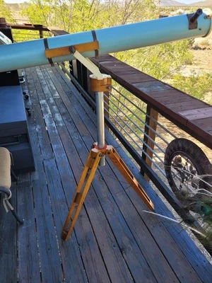 Vintage Telescope - 1940s/50s Era 6" Aperture 5 ft Refractor Telescope - Image 1 of 4