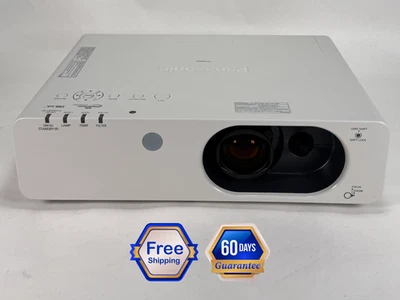 3LCD Projector Panasonic PT-FW430U 3500 Lumens WXGA + HDMI, Remote, Power Cable - Image 1 of 4