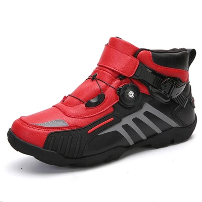 Professional Riding Shoes Bike Motorcycle Off-road Competitive Locomotive Boots - Image 1 of 4