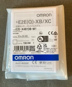 OMRON E2E-X4B1D8-M1 Proximity Sensors - Ind M8 Shielded Output PNP, IOLink COM2 - Picture 1 of 2