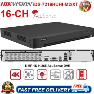 Hikvison iDS-7216HUHI-M2/XT 16-ch 5 MP 1U H.265 AcuSense DVR riconoscimento facciale - Foto 1 di 6
