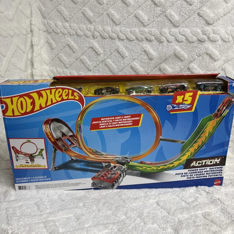 Hot Wheels Power Shift Raceway Track Set - FCF18