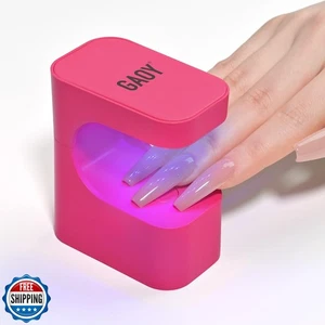 GAOY Mini UV Licht für Gelnägel, wiederaufladbare LED Nagellampe mit 2 Timer, C - Bild 1 von 5
