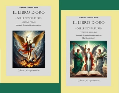 Due Volumi - IL LIBRO D'ORO -delle Segnature- (voll. 1 + 2) - Immagine 1 di 4