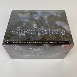 Dragoborne TCG Surge of Titans Sealed Booster Box By Bandai Volume 4 Set DB-BT04 - Picture 1 of 8