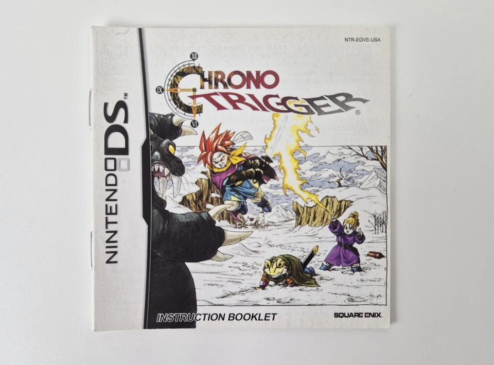 Manual Only - Chrono Trigger Nintendo DS - No Game Included  - Image 1 of 1