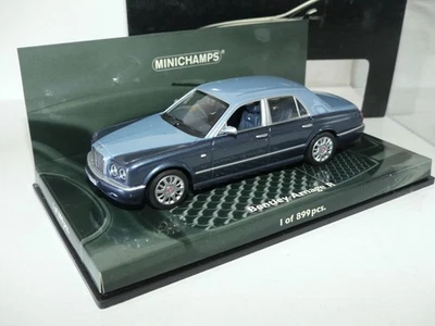 BENTLEY ARNAGE R 2003 Bleu MINICHAMPS 1:43 - Photo 1/2