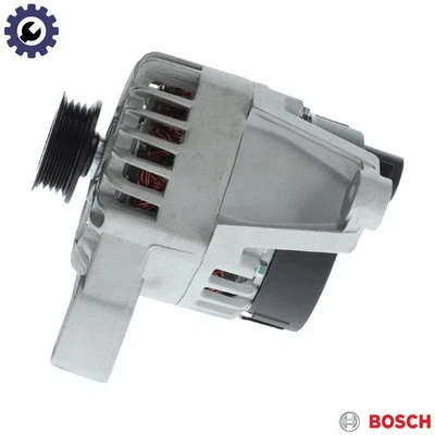 ALTERNATOR 1 986 A02 005 FOR FIAT SEICENTO/600 PALIO/Weekend DOBLO/Box/MPV 1.1L - Image 1 of 4
