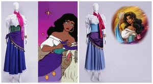 Der Glöckner von Notre Dame Esmeralda Cosplay Kostüm - Bild 1 von 7