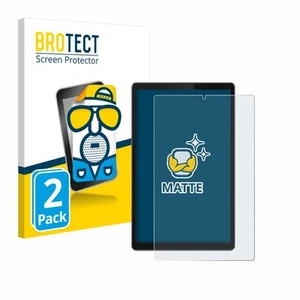 2x Schutzfolie Entspiegelt für Lenovo Tab TB-X306F Matt Antireflektierend - Afbeelding 1 van 6