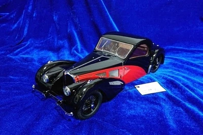 Bugatti Type 57SC Atalante 1937 112 T57S Compressor Bauer Model Car USED W/Box - Image 1 of 4