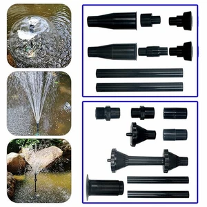 8/10X Springbrunnen Pumpe Set Teichpumpe Wasserpumpe Teich Fontäne Gartenpumpe - Bild 1 von 15