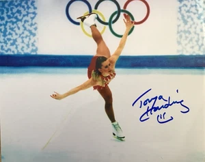 TONYA HARDING signiert OLYMPIA EISKUNSTLAUF 8x10 FOTO - Bild 1 von 3