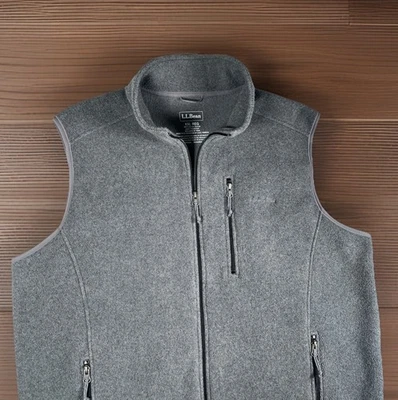 LL Bean Polartec Vest Men 2XL Regular Full Zip/Pockets Casual Polyester-EUC - Image 1 of 4