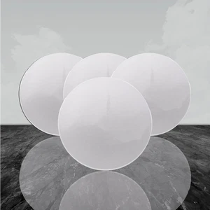 Silver Snap-On Center Caps fits 2014-2023 Jeep Cherokee [4pc] - Picture 1 of 4