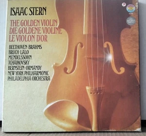CBS 79405 THE GOLDEN VIOLIN ISAAC STERN BEETHOVEN, BRAHMS BRUCH GERMANY 4LPs box - Picture 1 of 7