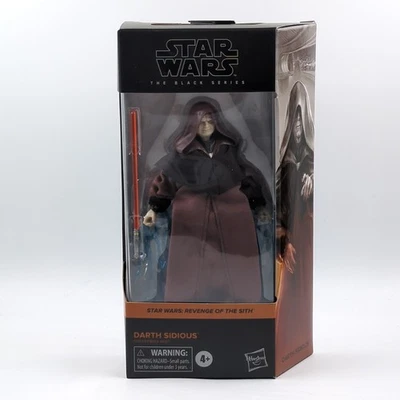 Figura de acción Hasbro Black Series Star Wars: La Venganza de los Sith Darth Sidious Foto 1 de 4