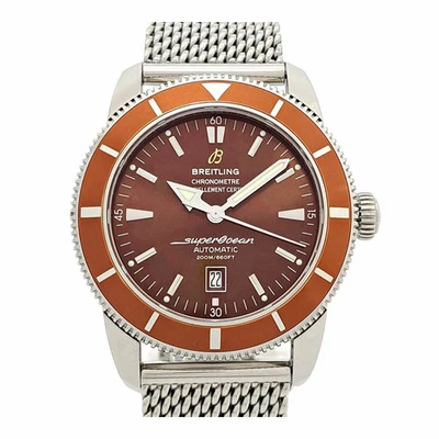 Reloj Breitling Superocean Heritage 46 A17320 marrón usado para hombre #11204 Foto 1 de 4