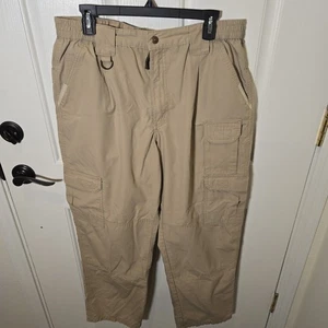PROPPER Tactical Pants Mens 38 x 32 Tan Durable Ripstop Law Enforcement Militia - Picture 1 of 20