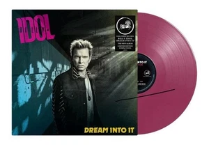 Billy Idol - Dream Into It Limited Edition Purple Vinyl W/Signed Insert In Hand - Picture 1 of 4