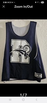 Camiseta sin mangas de baloncesto Team Warrior A1-24, grande/XL juvenil Foto 1 de 4