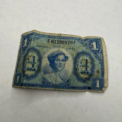 USA MPC $1 Dollar 1958-1961 Series 541 F01190976F - Image 1 of 4