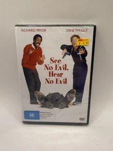See No Evil, Hear No Evil (DVD, 1989) Richard Pryor Gene Wilder Comedy R4 PAL - Picture 1 of 2
