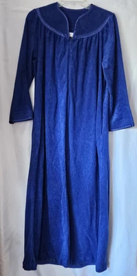 Bata Vandemere Damas M Azul Real Media Cremallera Manga Larga Bolsillos Largo Completo Foto 1 de 4