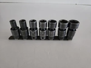 Matco Tools 7pc 3/8" drive Impact Swivel Socket Set 3/8 - 3/4 SAE BUP126-246 - Picture 1 of 8
