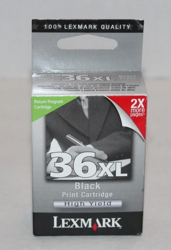 LEXMARK 18C2170 #36XL High Yield Black Ink 500p