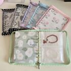 Water-proof Jewelry Holder Bag Flower Zipper Jewelry Storage Albums  Necklace