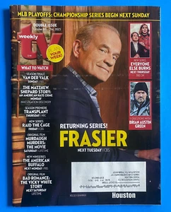 TV WEEKLY-Oct 8, 2023-KELSEY GRAMMER-FRASIER RETURNING SERIES-COMPLETE MAGAZINE - Picture 1 of 1