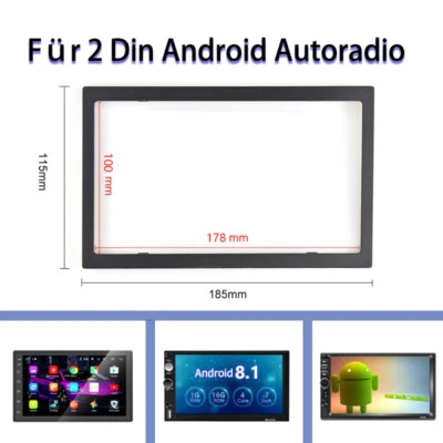 2 DIN frame frame cage 178mm*100mm for car radio double DIN universal DHL - Image 1 of 4