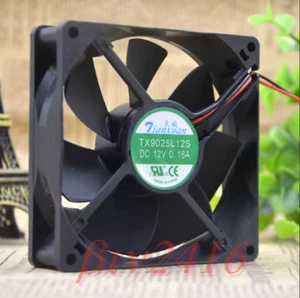 NUEVO PARA TIAN XUAN TX9025L12S 12V 0.16A 9CM 9025 90MM ventilador de refrigeración 2 pines 1 pieza - Imagen 1 de 4