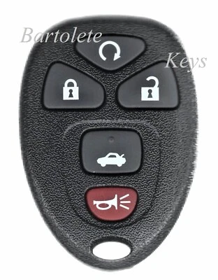 Keyless Entry Remote Car Key Fob Fits Chevrolet Malibu Cobalt HHR Uplander Foto 1 de 4