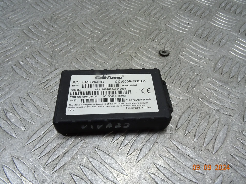 2017 VAUXHALL VIVARO L1H1 2700 CDTI MK2 X82 PV TRACKING MODULE UNIT *2089 - Image 1 of 4