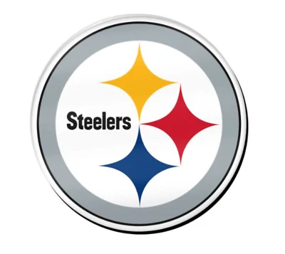 Prendedor de acrílico con logotipo de los Pittsburgh Steelers de fútbol americano de la NFL Foto 1 de 2