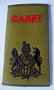 FUERZA DE CADETES DEL EJÉRCITO / RANGO COMBINADO DE FUERZA DE CADETE ORDEN DE DESLIZAMIENTO OFICIAL CLASE 1. - Imagen 1 de 1