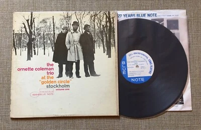 ORNETTE COLEMAN GOLDEN CIRCLE STOCKHOLM VOL.1 LP 1966 USA BLUE NOTE BLP4224 MONO - Image 1 of 4