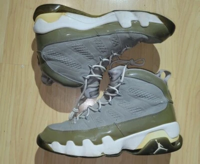 2002 Мужские Jordan 9 ретро размер 12 плохое состояние серый - Изображение 1 из 4