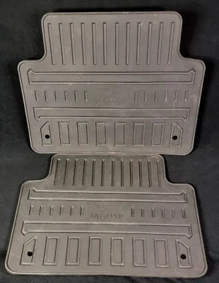 Juego alfombrillas goma traseras negras originales Jaguar XF 2008-2015 C2Z22801 Foto 1 de 3