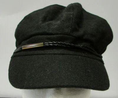  Nine West Womens Fashion Greek Style Cap, Black, Style 5832, NEW  - Image 1 of 4