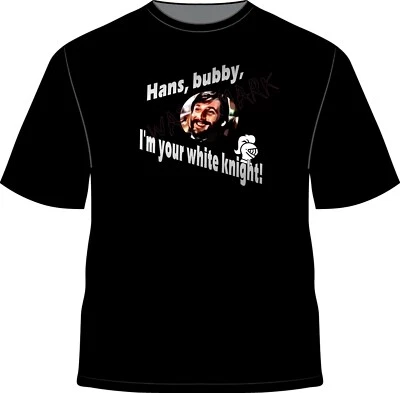 Men's Parody T-Shirt: Die Hard: Hans Bubby Ellis Nakatomi Plaza Hans Gruber - Image 1 of 2